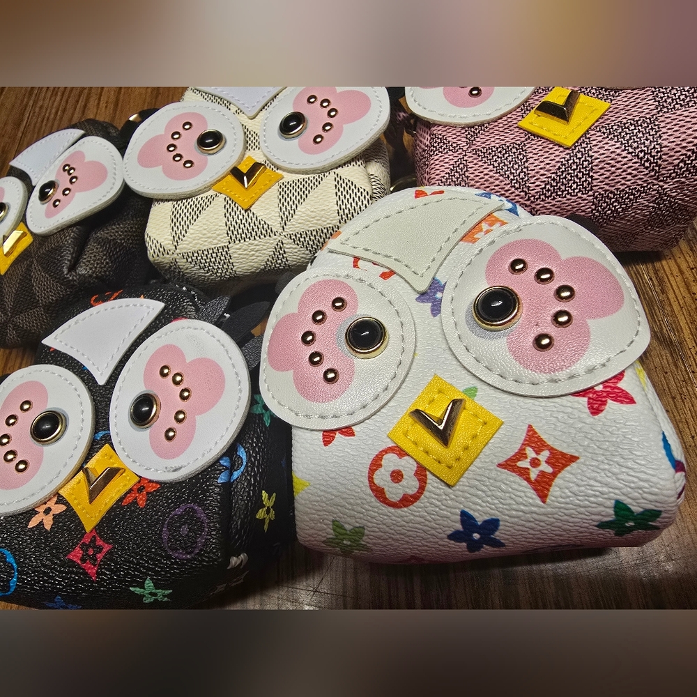 Owl Mini Coin Purses in Assorted Colors